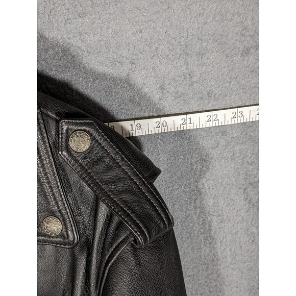 VTG Custom Authentic Harley Davidson Leather Jacket Screaming Eagle - Picture 13 of 16